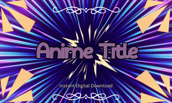 Anime Title Font: A Playful Display Typeface for Editorial Energy