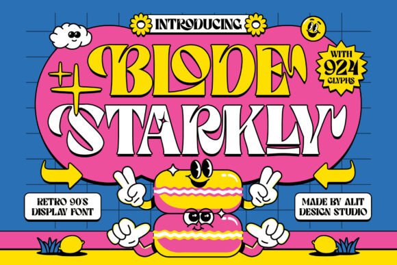 Blode Starkly: A Display Font That Makes Your Brand Feel Alive