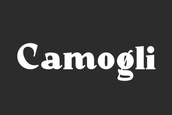 Camogli: A Display Font That Elevates Real Small Business Branding