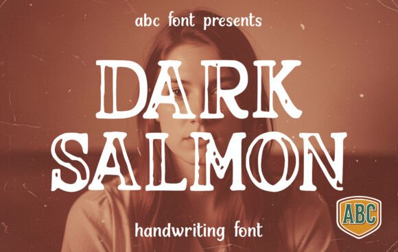 Darksalmon: A Display Font That Adds Warmth and Character to Real Business Branding