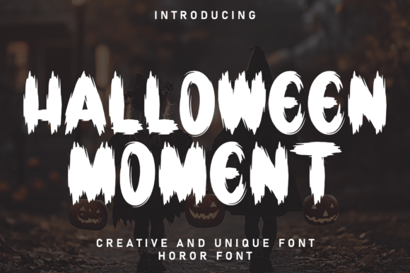 Halloween Moment: A Handwritten Display Font for Warm Digital Branding