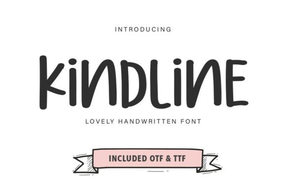 Kindline: A Display Font That Makes Your Headlines Feel Human