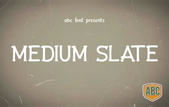 Medium Slate: A Display Font That Bridges Craft and Clarity
