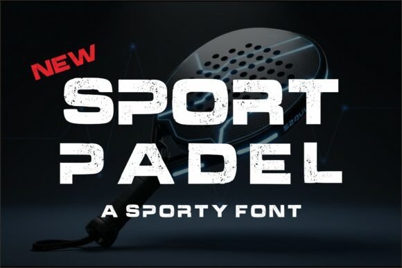 New Sport Padel: A Bold Display Font for Editorial Energy