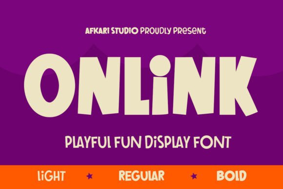 Onlink: A Playful Display Font That Actually Works