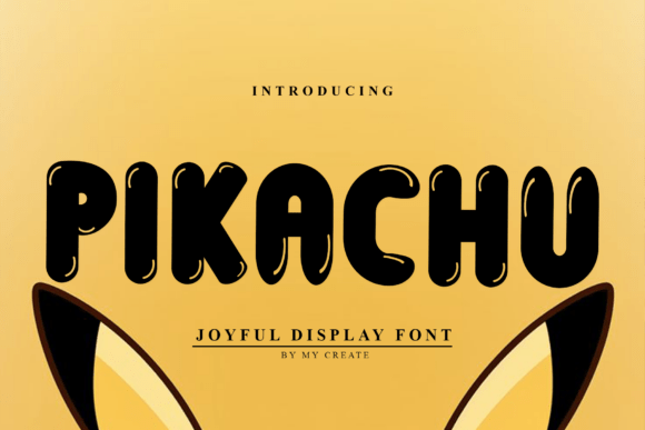 Pikachu Font: A Friendly, Polished Display Typeface for Small Brands