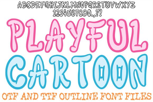 Playful Cartoon: A Display Font That Feels Like a Smile