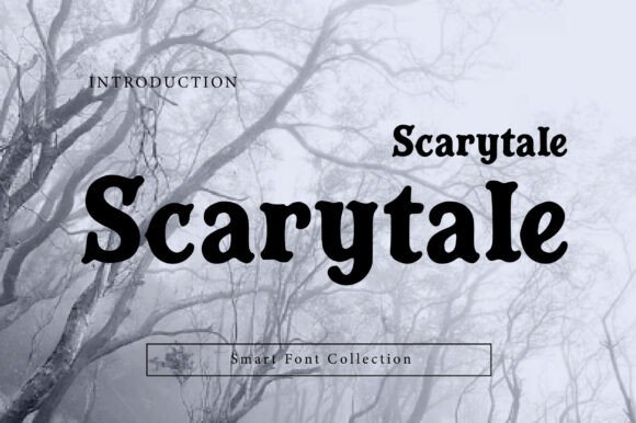 Scarytale: A Display Font That Balances Spooky Charm and Digital Clarity