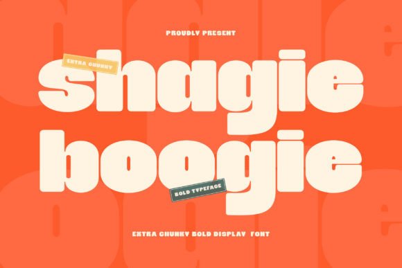 Shagie Boogie: A Bold Display Font That Commands Attention Online