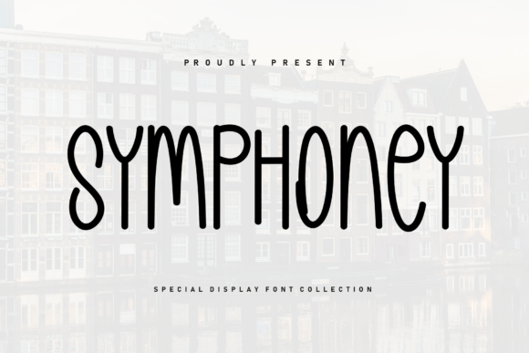 Symphoney: A Sweet Handwritten Display Font for Makers
