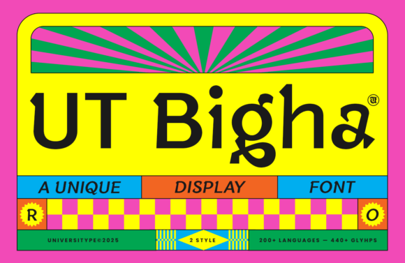 Ut Bigha: A Display Font That Elevates Editorial Design