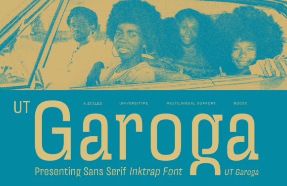 Ut Garoga: A Retro-Chic Display Font That Builds Brand Trust