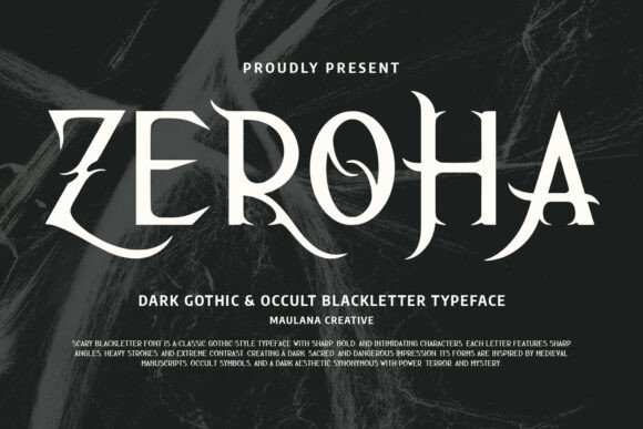 Zeroha: A Display Font That Elevates Editorial Calm